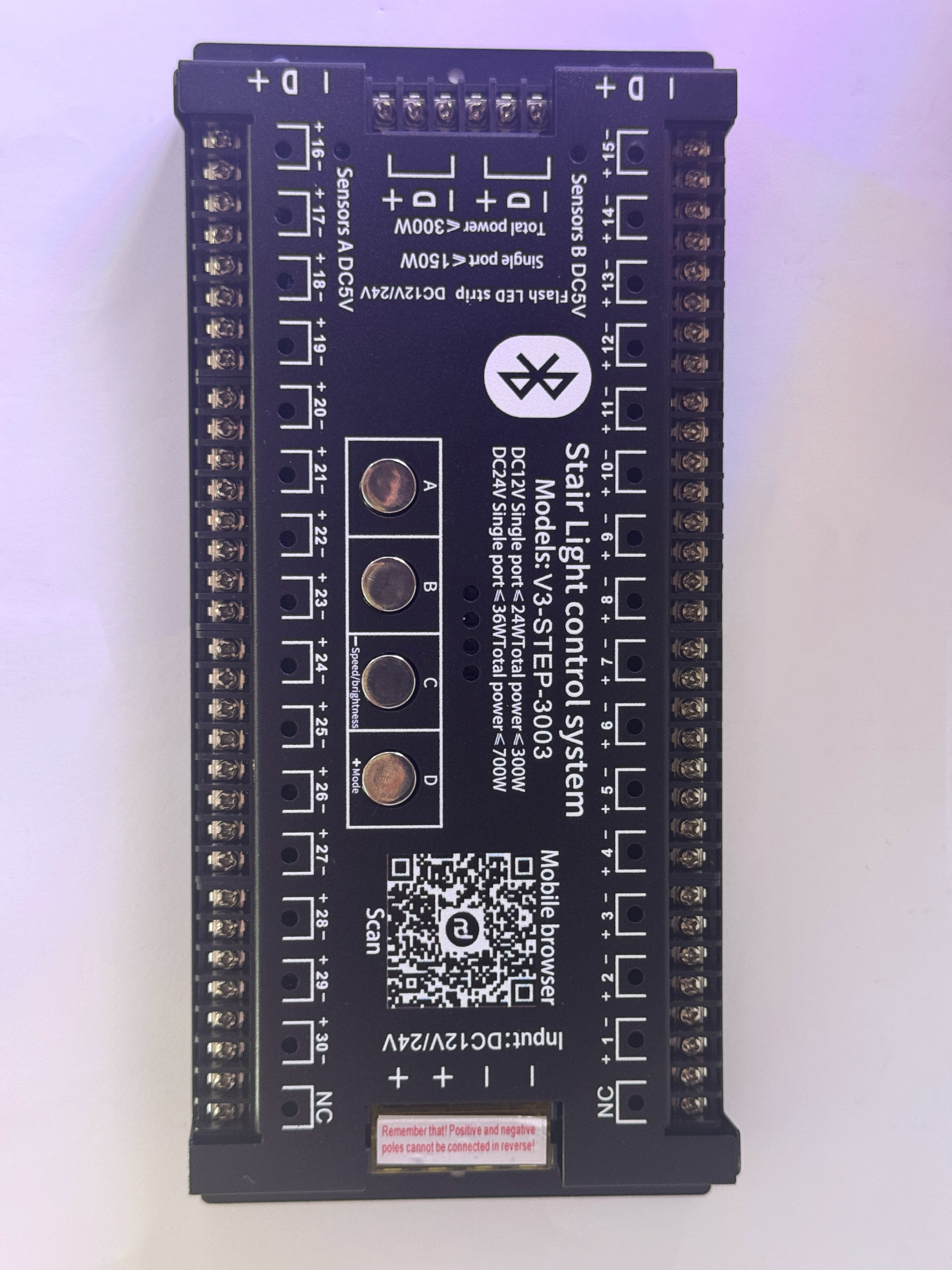 Stair light control system V3-STEP-3003