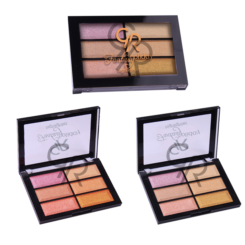 eyeshadow six-color fine sparkling Eyeshadow palette is a versatile eye makeup product Item Picture