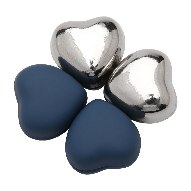 Cross-border love magnetic clasp for headscarves, scarves, silk scarves, shawls, brooches, accessories, neckline anti-glare magnetic clasp Specification image