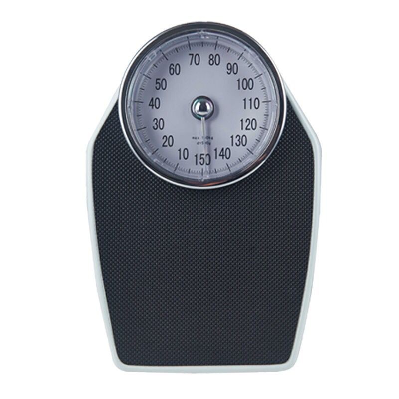 DT01 mechanical scale for export, 150kg durable, anti-slip, battery-free household body scale, 330lb details Picture