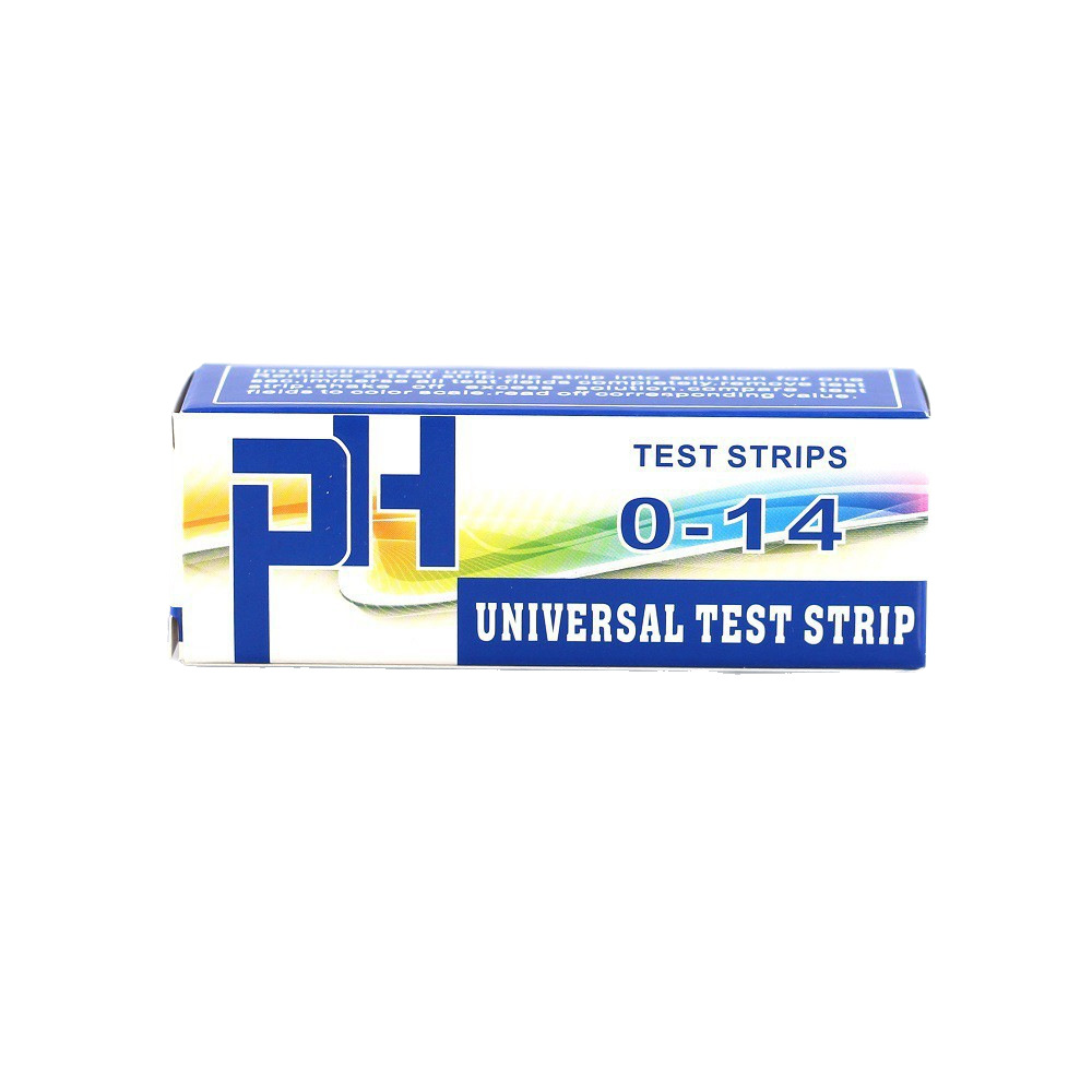 150 acid-base test strips in a cylinder, 0-14 wide range test strips, single-color test for water quality and aqueous solutions details Picture