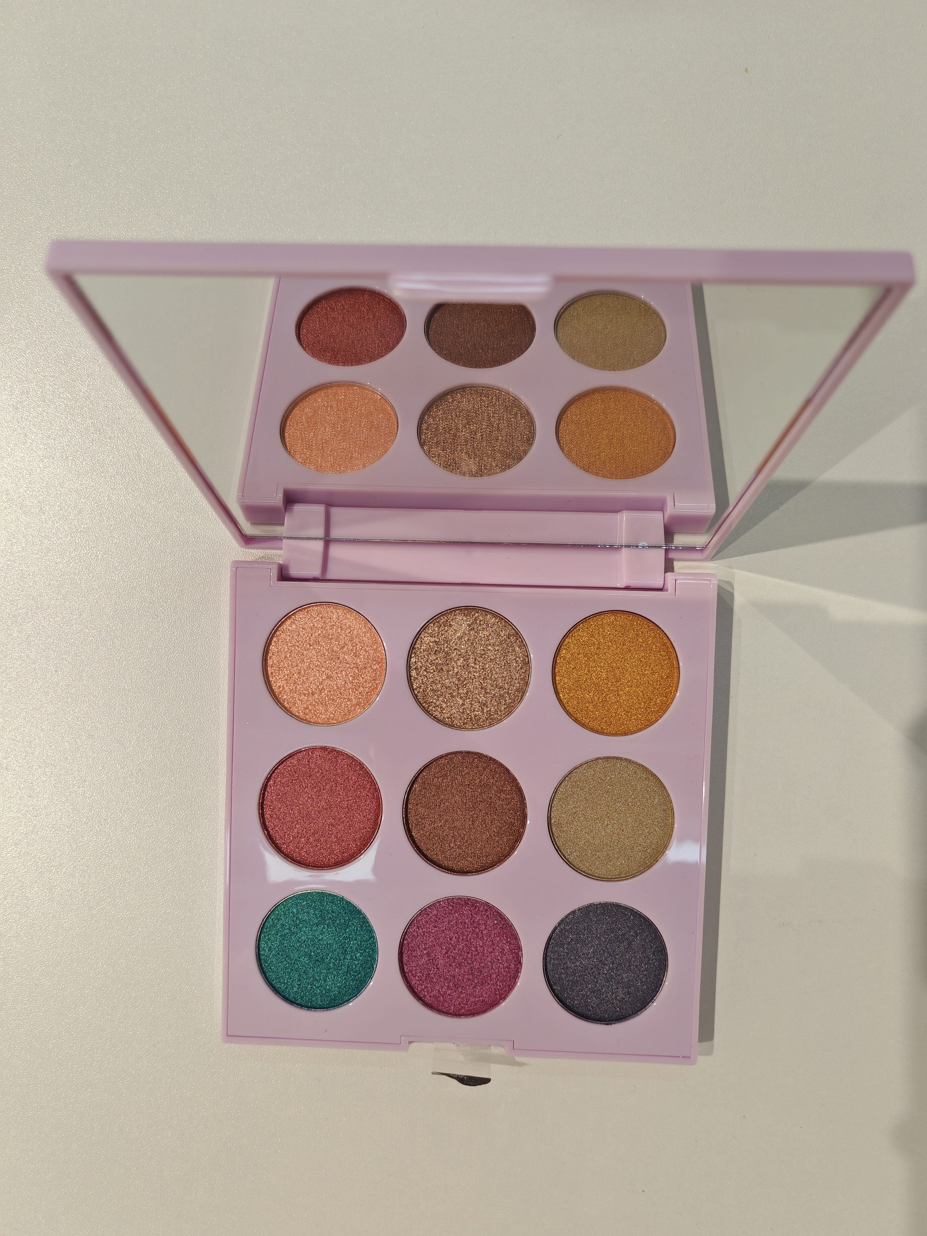 Eyeshadow palette Cosmetics makeup 9-color eyeshadow palette palette Cosmetics set Multi-color eyeshadow palette Item Picture