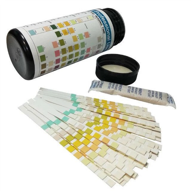 Cross-border URS-10T urine analysis test strips, PH detection test strips, specific gravity protein test 10-in-1 test strips Application Scenario