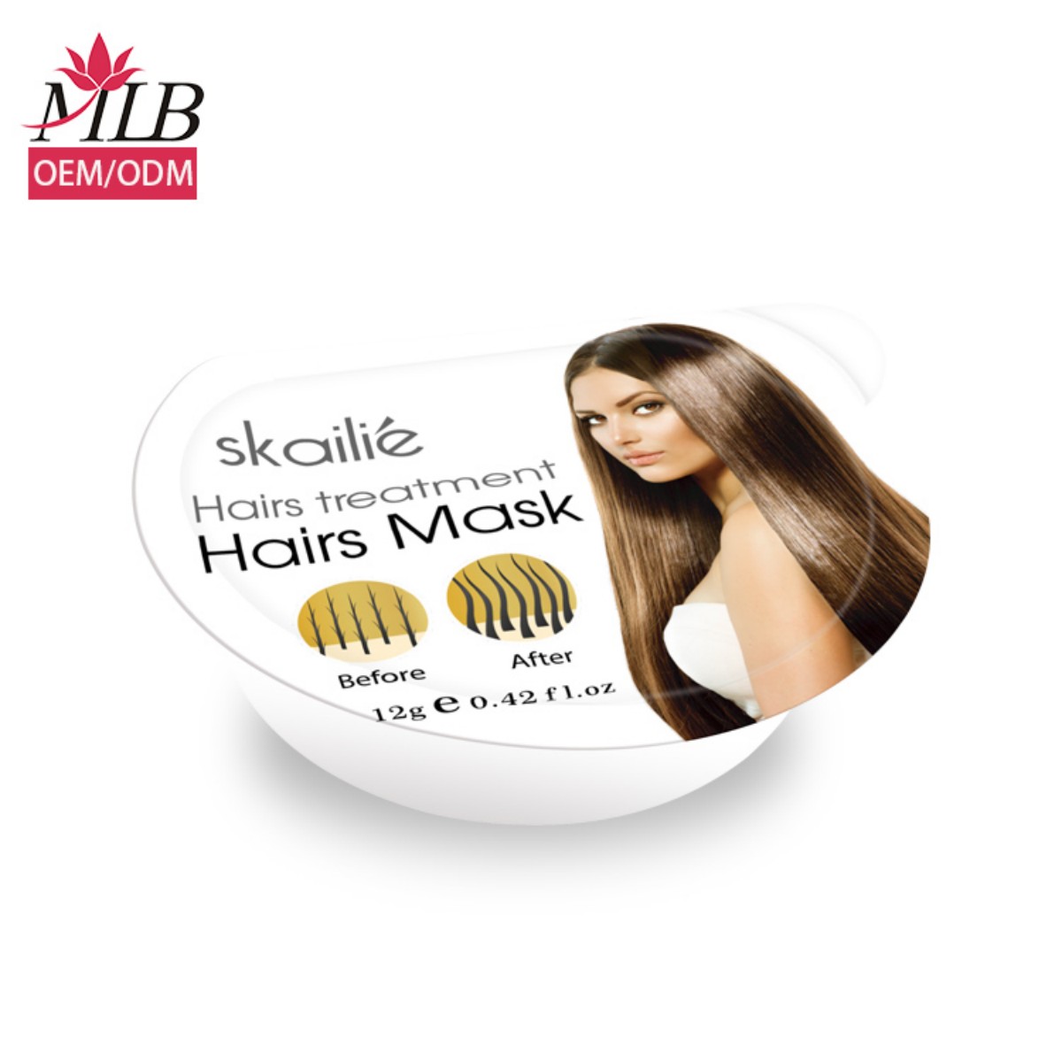 kailie 35g Brightening and Strengthening Hair Mask - Collagen Keratin Hair Care spa Hair Mask (Coconut Avocado + Moroccan Argan Oil · Private Label Item Picture