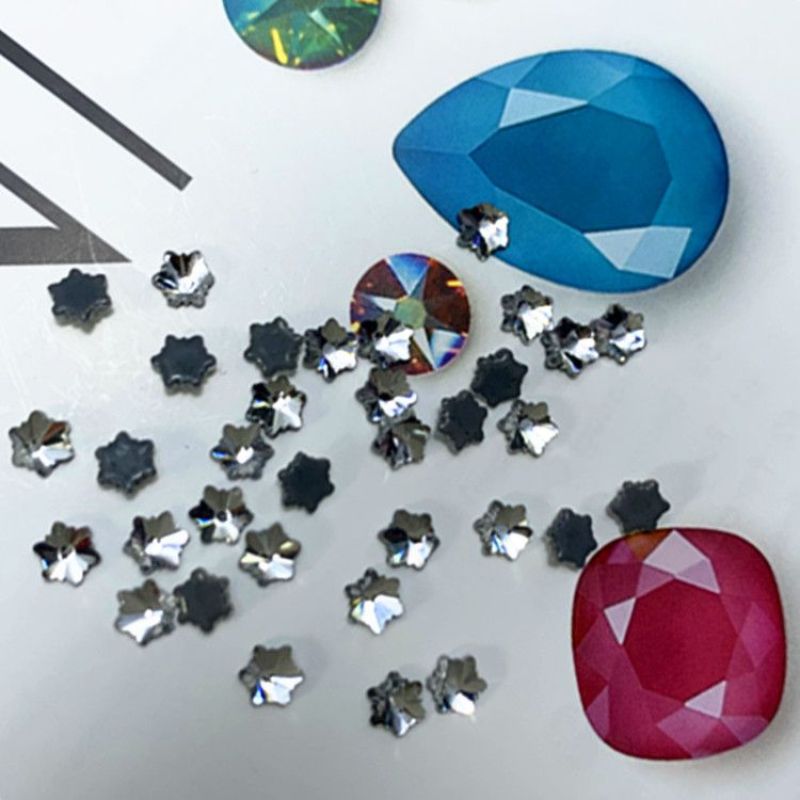 Jellystone1003 雪花状AB 加固胶底4.5*4.5mm详情图2