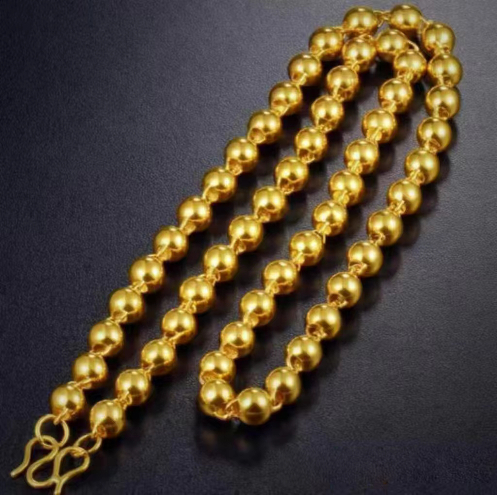 N0000-250813女项链金色ins网红潮女轻奢锁骨毛衣项链大金链子详情1