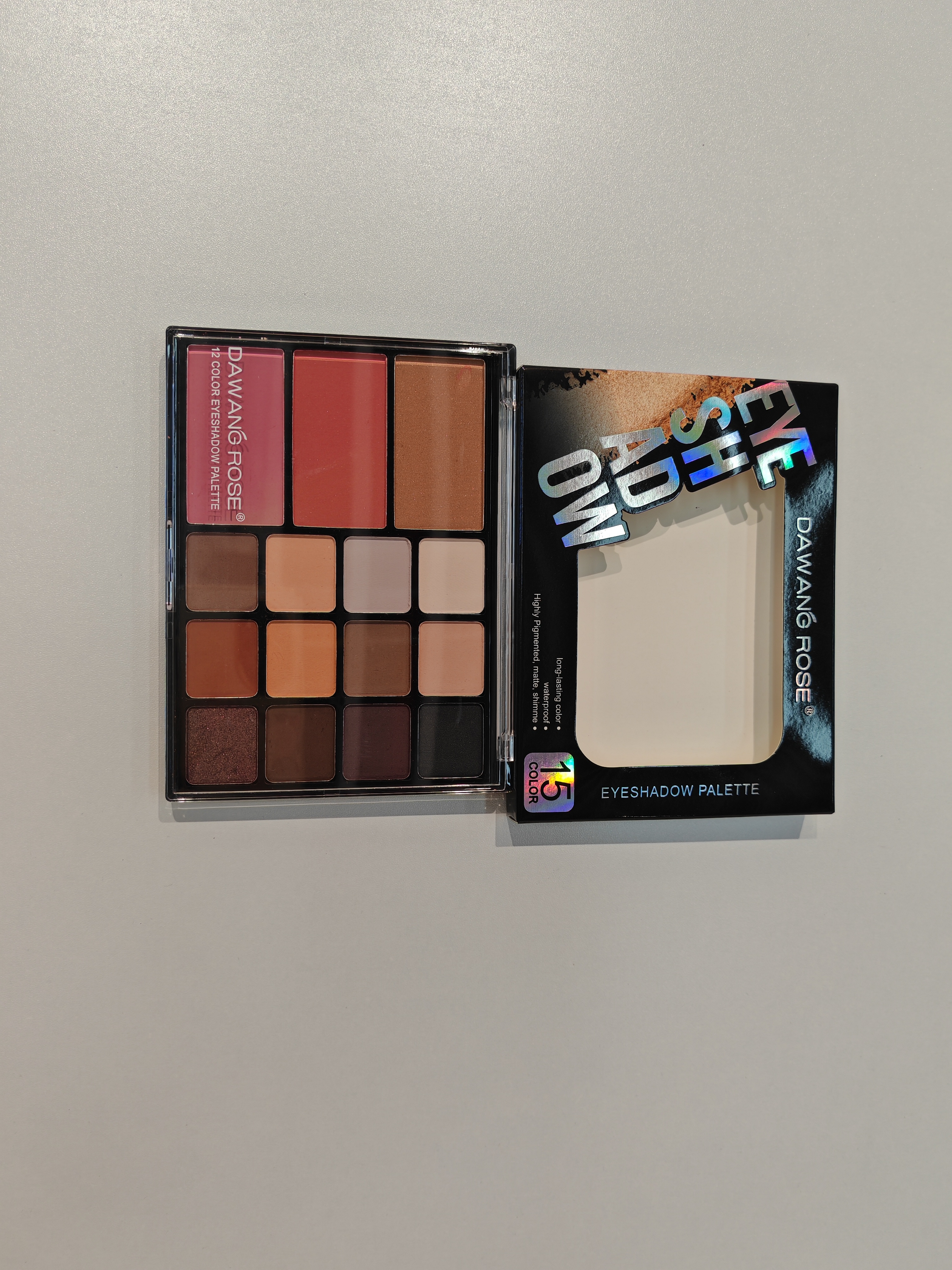 sasimi Earth Tone Eyeshadow Palette, Girlish makeup highlight brightening BOB Cosmetics Eyeshadow Palette, Eyeshadow makeup combination Eyeshadow palette, girlish earth tone Eyeshadow palette highlight brightening Eyeshadow Specification image
