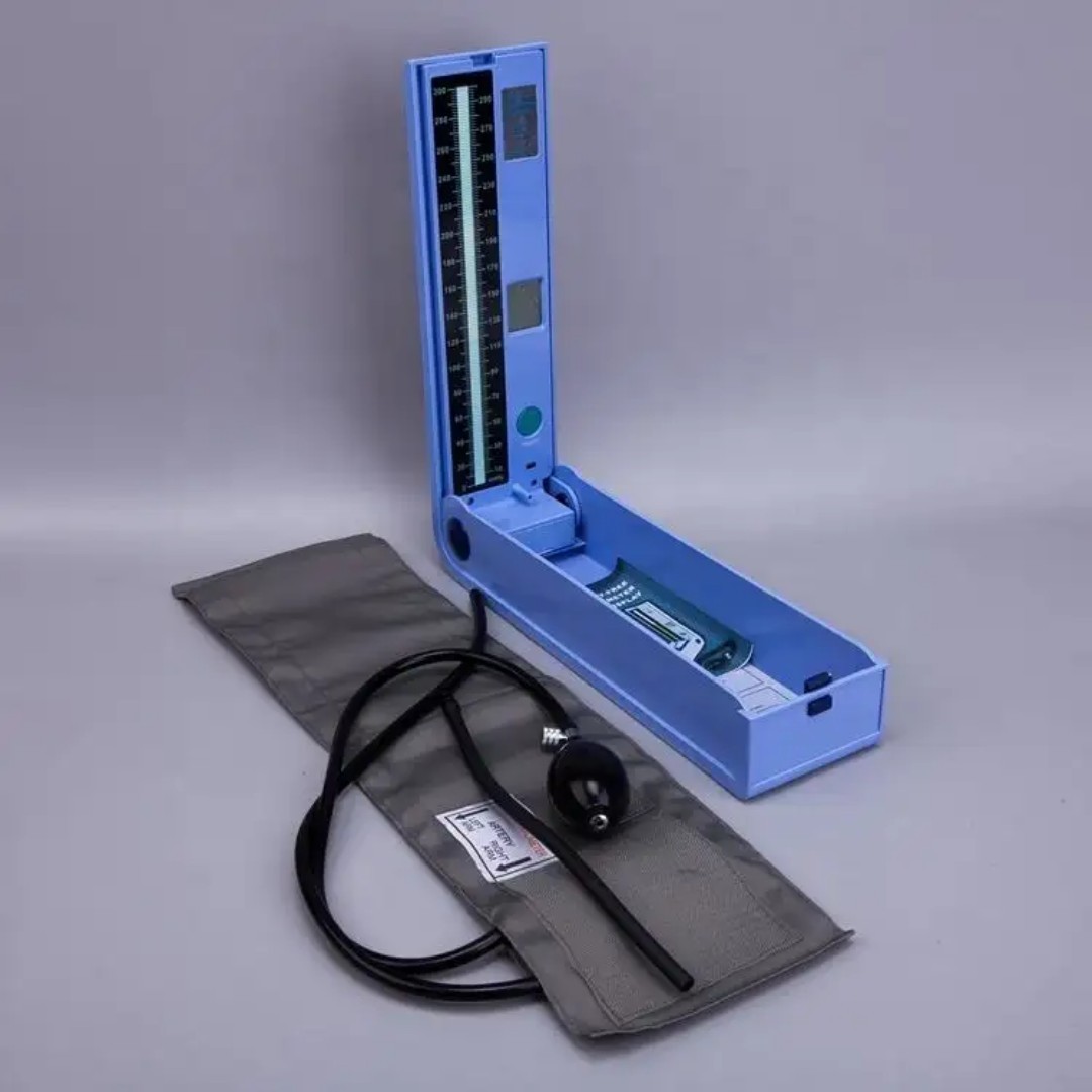 Bokang mercury-free blood pressure monitor, upper arm hypertension measuring instrument, highly accurate home measurement, arm manual blood pressure monitor for the elderly Specification image