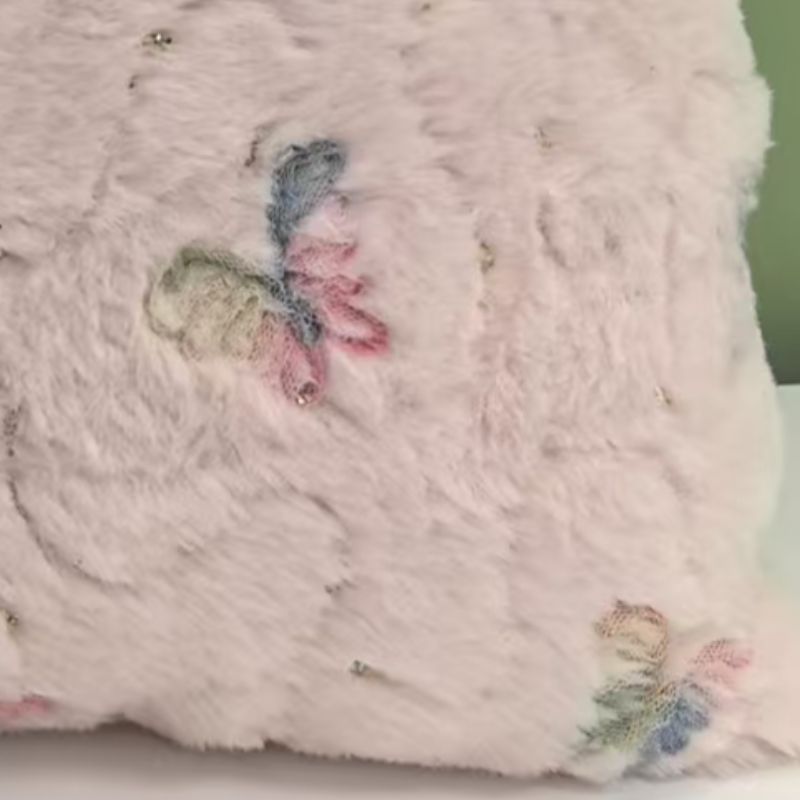 印花抱枕被一体式沙发靠垫 枕套配套 仿兔毛材质温馨舒适家居装饰品产品图