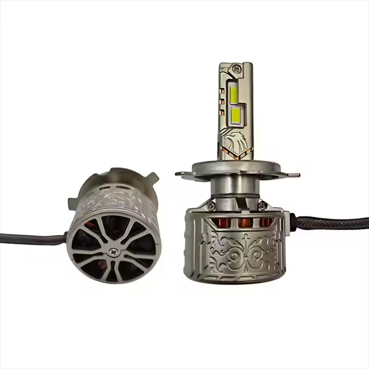 Xinhui Guang automotive LED headlights, 200W high beams, H1, H7, H4 export headlights, Russia pic 4