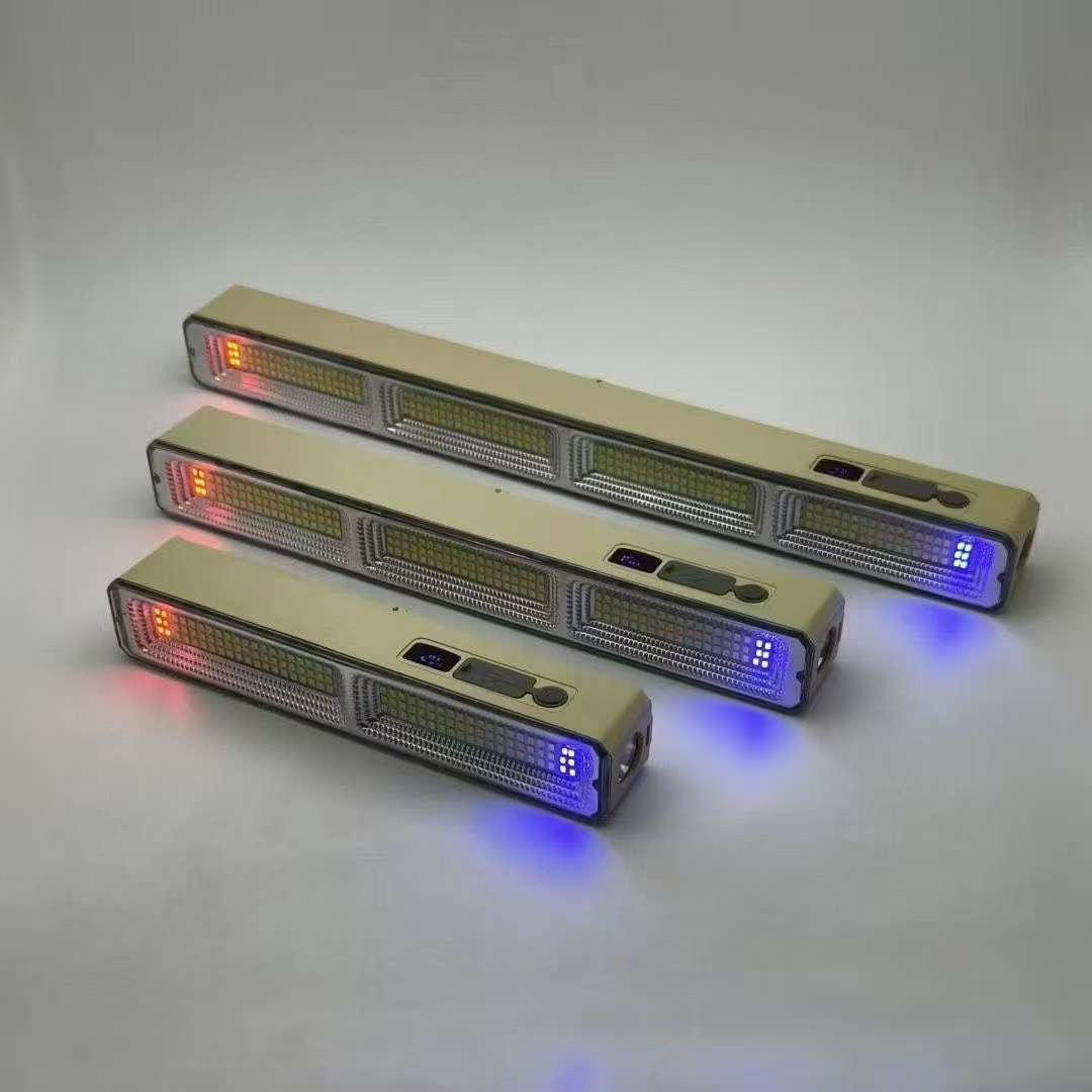 Outdoor camping lamp, long led rechargeable lighting lamp, power failure emergency light, street stall night long-lasting magnetic suction lamp tube detail image 2