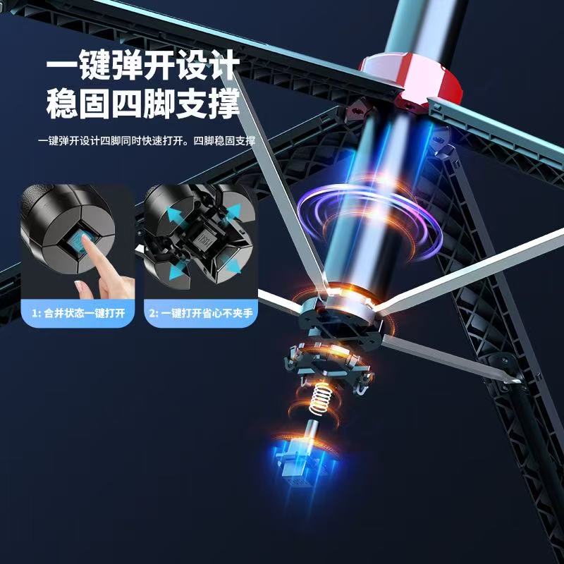 Q185 Smart AI Gimbal Selfie Stick, fully automatic tracking shooting tool, all-in-one handheld gimbal anti-shake live streaming stand Specification image