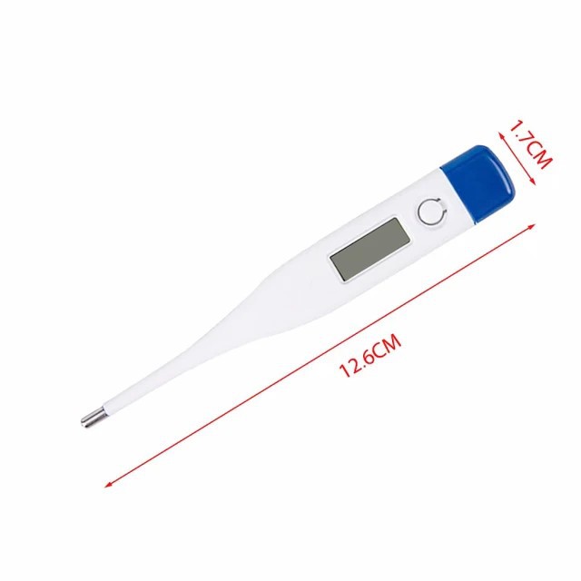 Hard-head electronic thermometer, armpit thermometer, mouth 09 hard-head thermometer, outlet Specification image