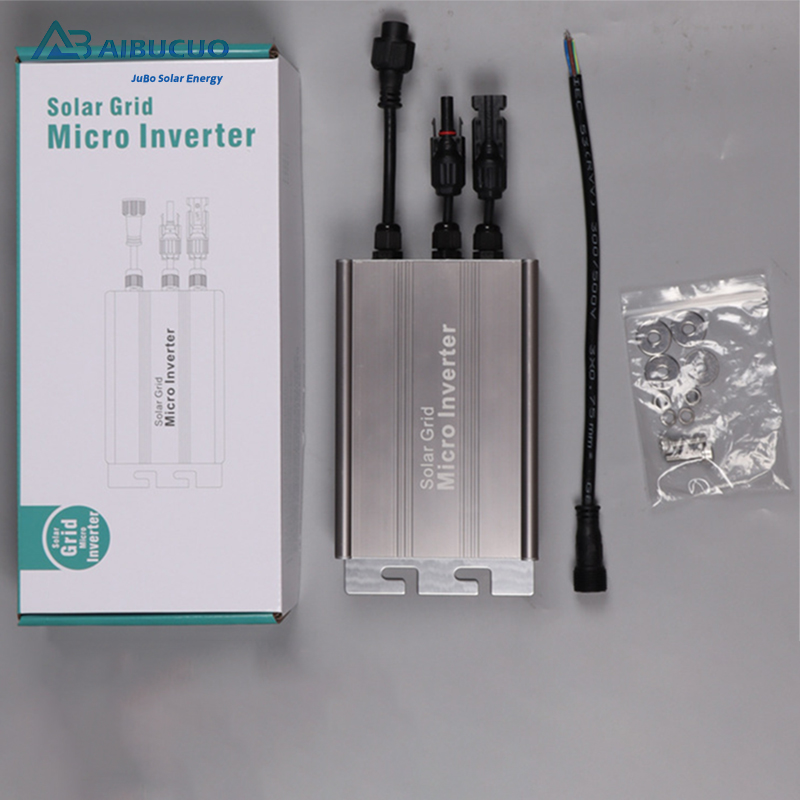 AIBUCUO Jubo Micro grid-connected Inverter MPPT Photovoltaic Solar grid-connected waterproof micro Inverter Photovoltaic power generation System 120W - 700W Micro Inverter Cross-border exclusive Supply Application Scenario