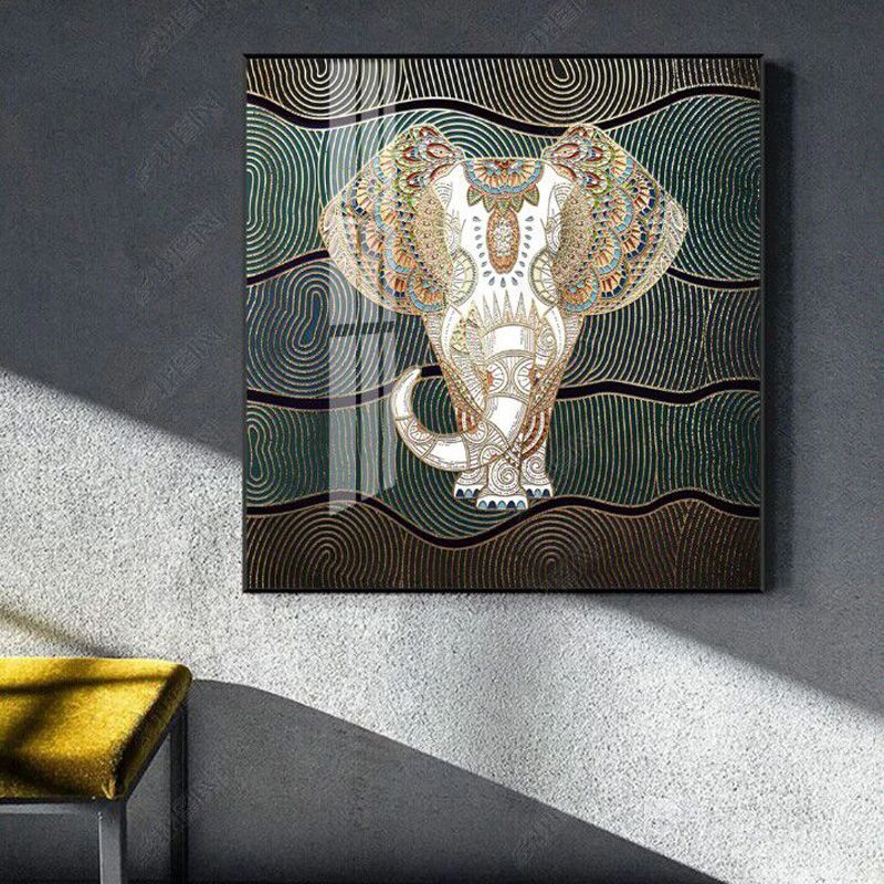 装饰画/铁艺/唐卡/屋内挂画/玄关画新中式产品图