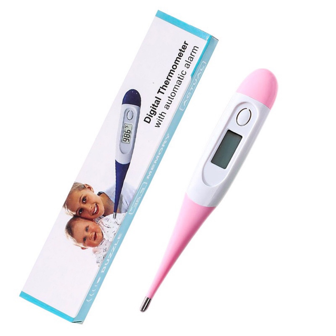 Wholesale of portable household digital electronic thermometers for adult and infant body temperature measurement, oral and armpit thermometers