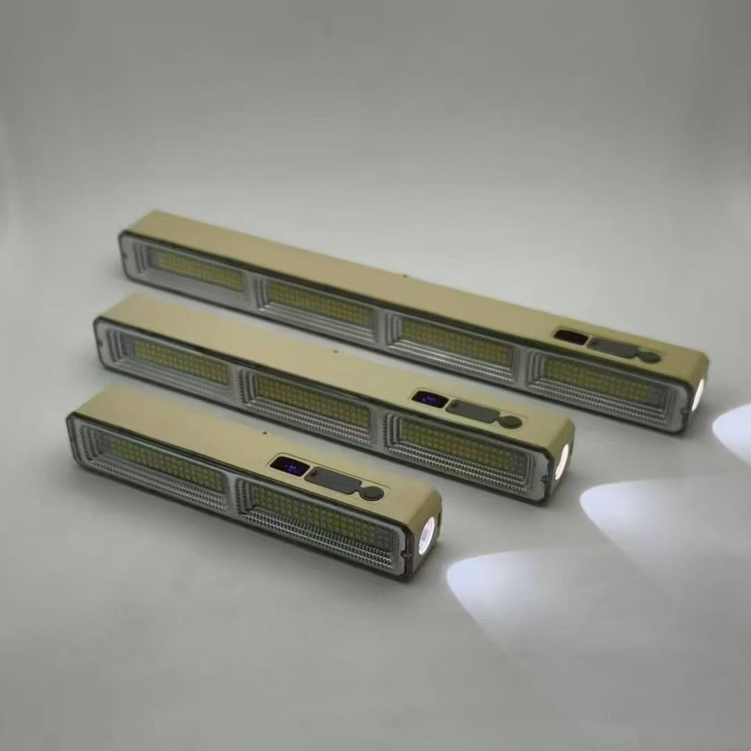 Outdoor camping lamp, long led rechargeable lighting lamp, power failure emergency light, street stall night long-lasting magnetic suction lamp tube detail image 3
