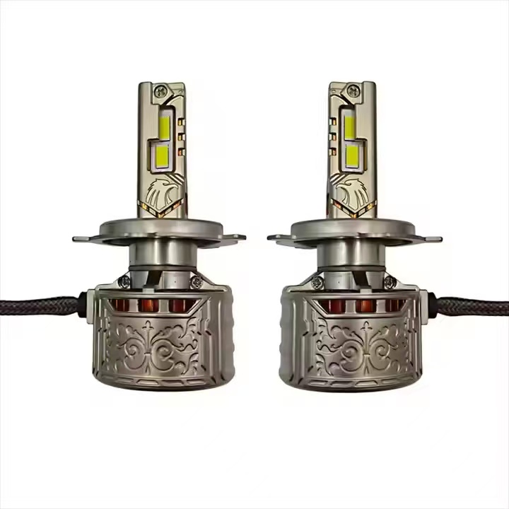 Xinhui Guang automotive LED headlights, 200W high beams, H1, H7, H4 export headlights, Russia pic 3