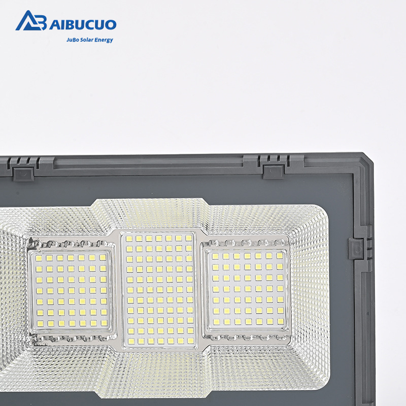 AIBUCUO brand custom wholesale LED floodlights, solar floodlights, outdoor waterproof, outdoor construction site lighting, park and community lighting, new energy floodlights Application Scenario