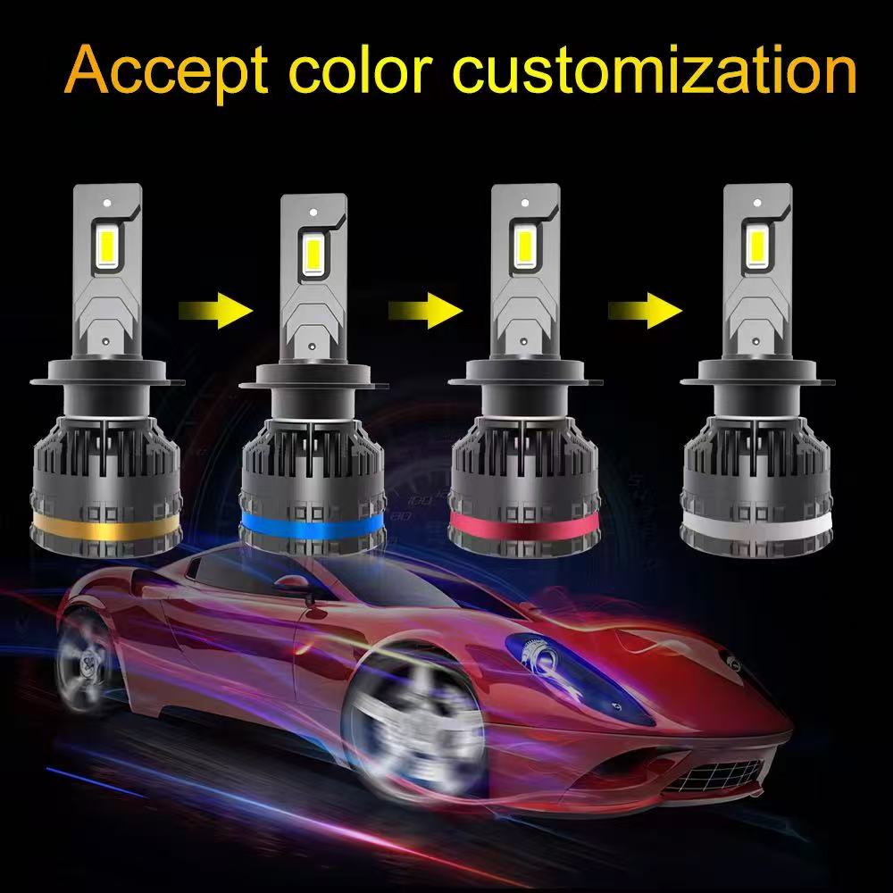 Automotive led Headlight, Led Xinhui Light dual copper tube 130W high-power front headlight Car Headlight Application Scenario
