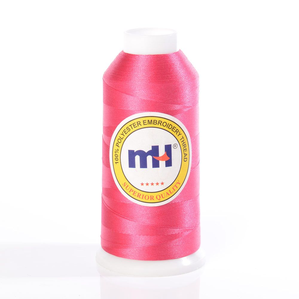120D/2 5000码 MH涤纶绣花线 电脑绣花线 服饰服装辅料 裁缝用品粉色