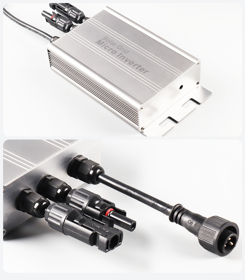 AIBUCUO 巨舶 微型并网逆变器MPPT光伏太阳能并网防水微型逆变器光伏发电系统120w700w微逆跨境专供详情2
