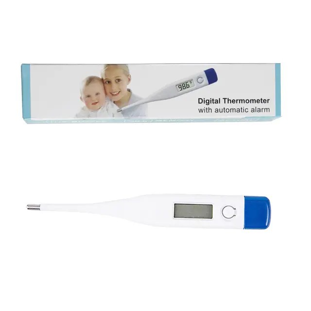 Hard-head electronic thermometer, armpit thermometer, mouth 09 hard-head thermometer, outlet Application Scenario