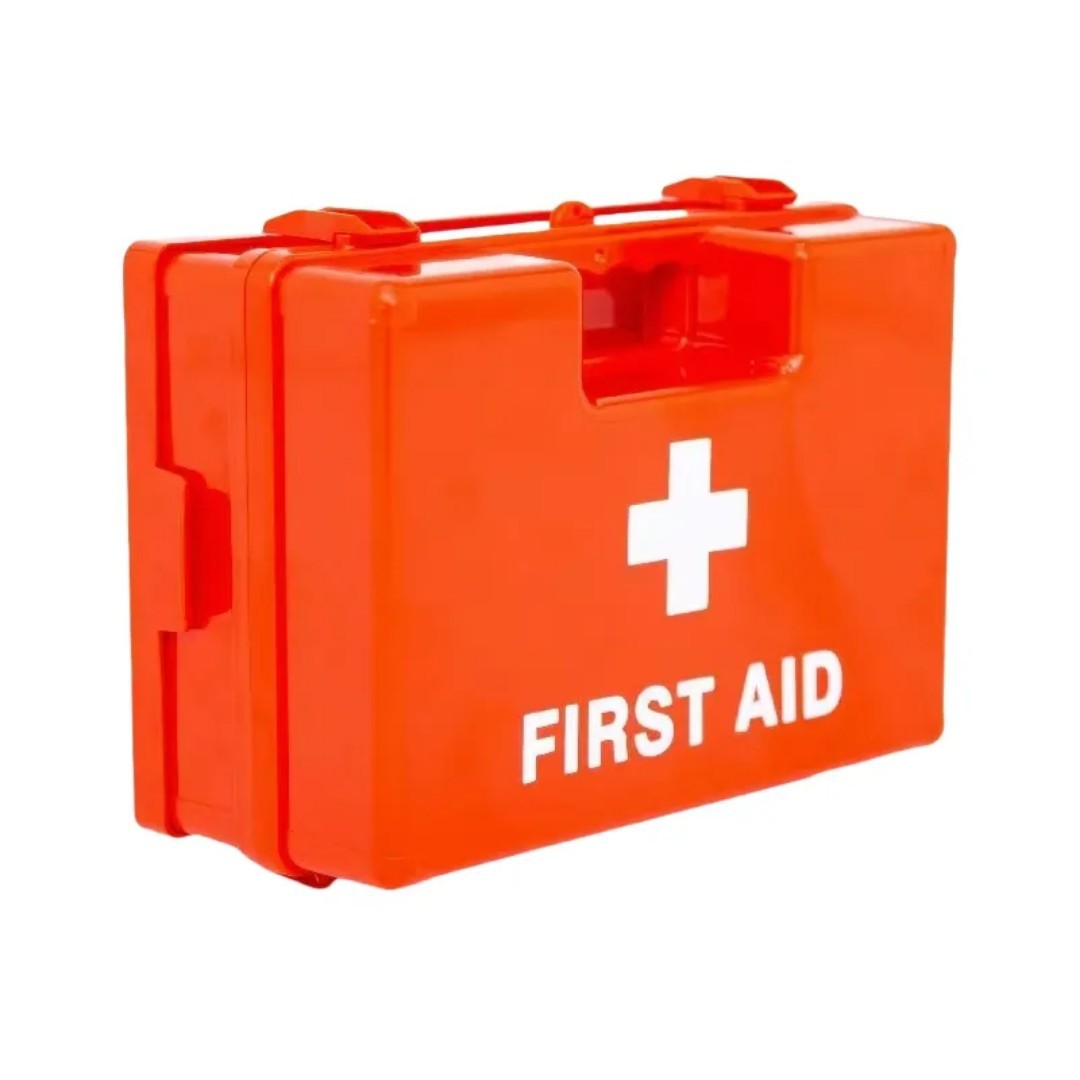ABS first aid kits are selling well across borders. They are 25-person emergency kits, wall-mounted first aid kits, and plastic first aid medicine boxes