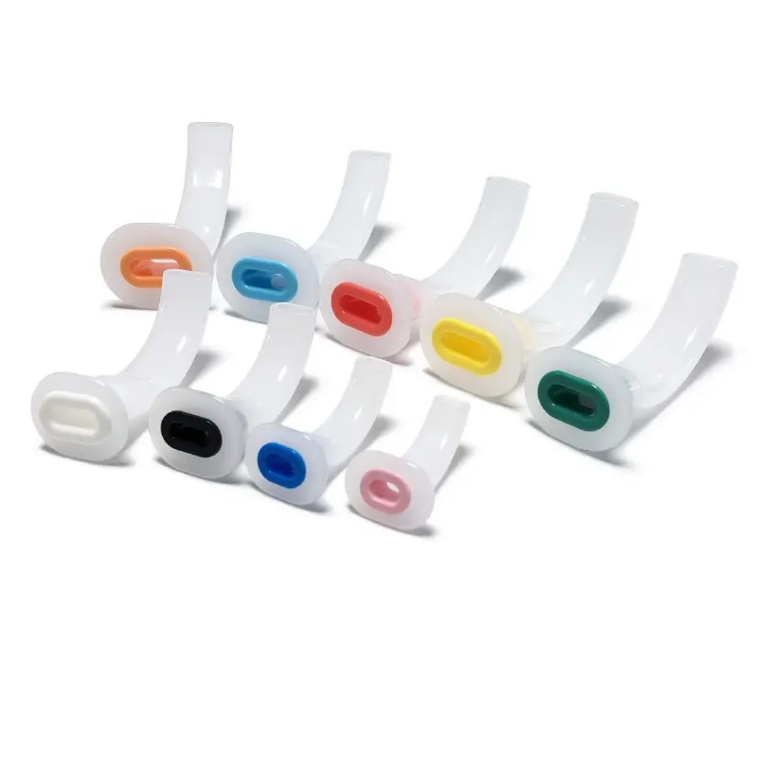 Disposable oral ventilation tube, oropharyngeal ventilation duct, simple respirator accessories, mouth opener, dental pad, first aid Item Picture