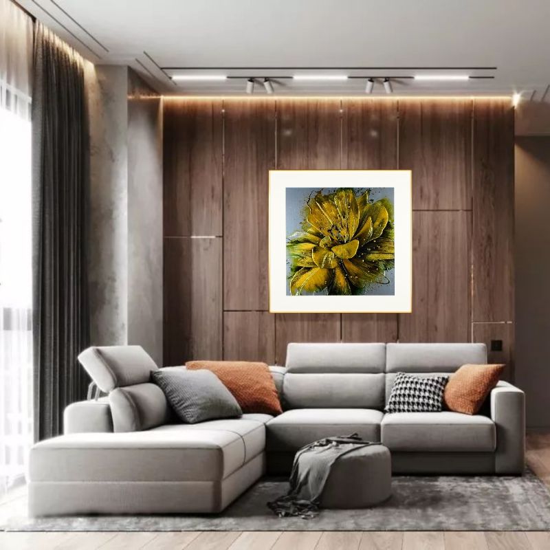 装饰画/木画边/穆斯林装饰画/装饰画挂画/壁画白底实物图