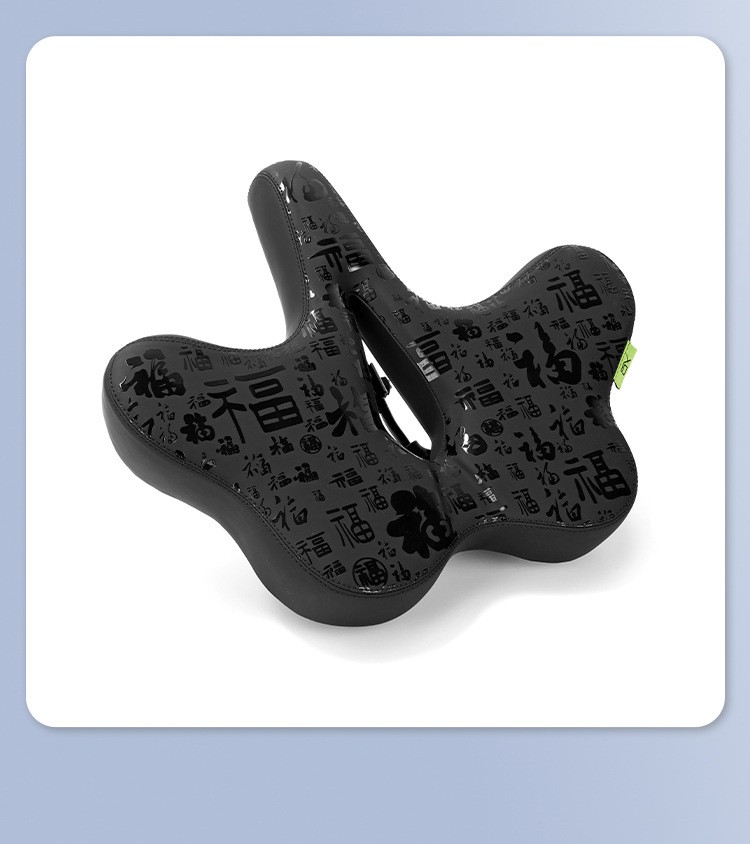 250104 Enlarged and widened saddle, bicycle saddle, mountain bike seat cushion, bicycle seat cushion, bicycle seat cushion bag pic 19