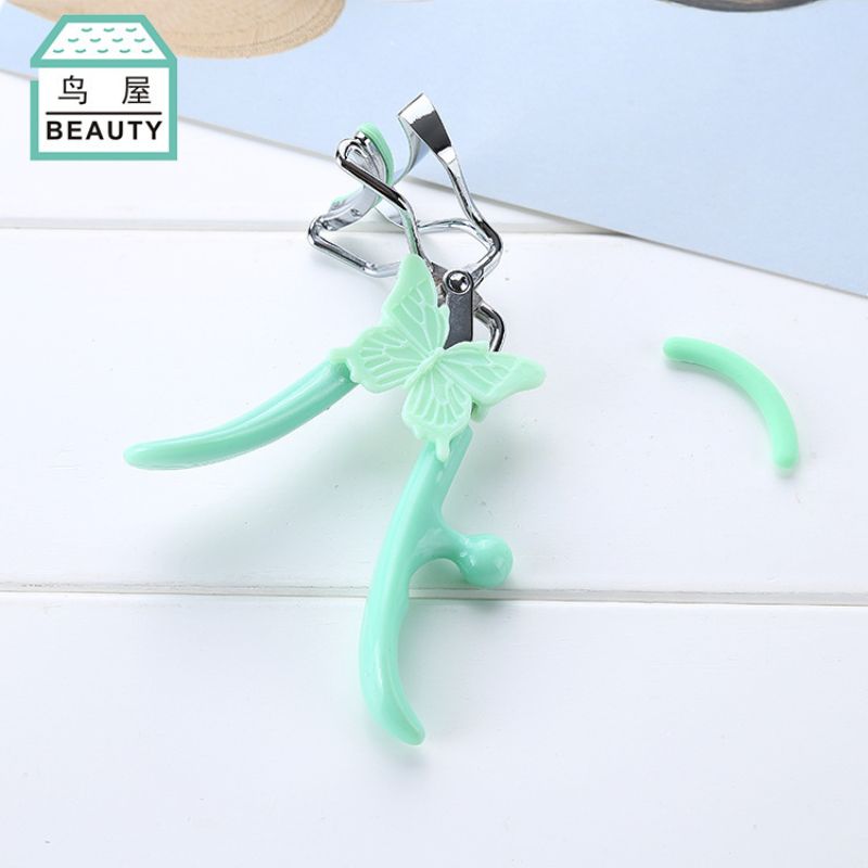 Factory direct sales: Butterfly buckle wide-angle eyelash curler, false eyelash assistant, curling eyelash curler, one-piece consignment N051 details Picture