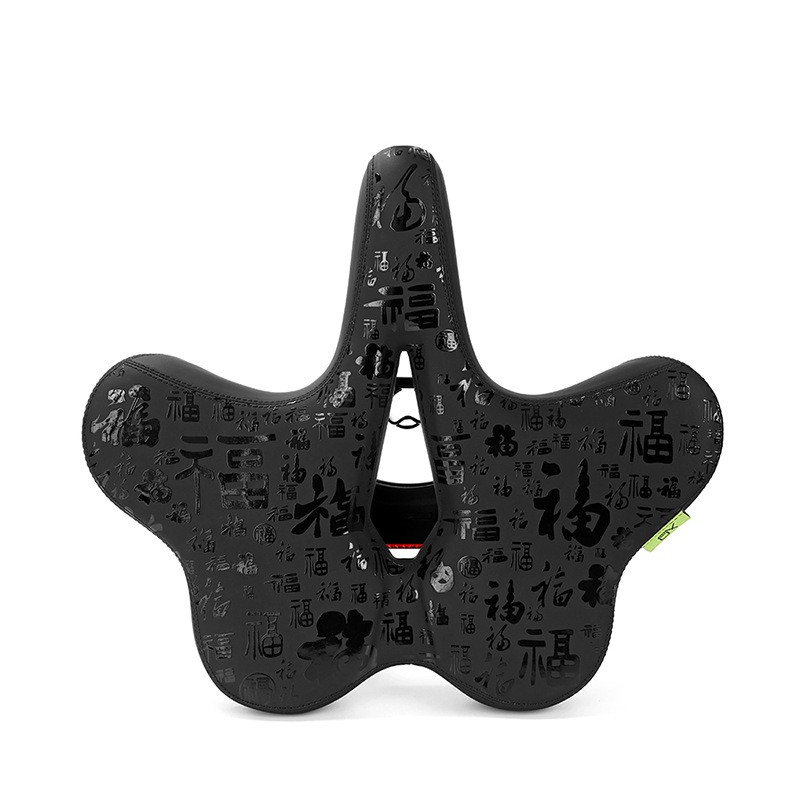 250104 Enlarged and widened saddle, bicycle saddle, mountain bike seat cushion, bicycle seat cushion, bicycle seat cushion bag details Picture