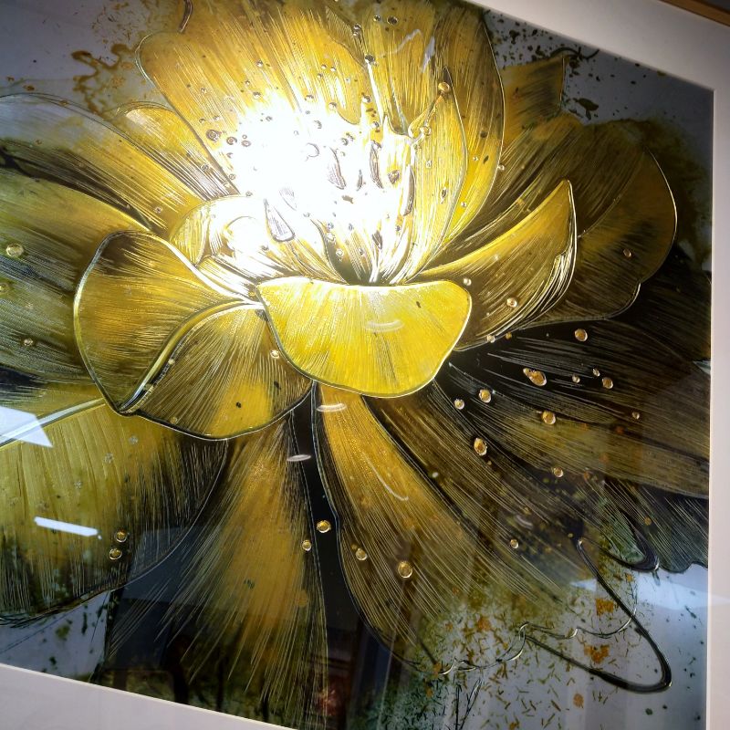 装饰画/木画边/穆斯林装饰画/装饰画挂画/壁画产品图