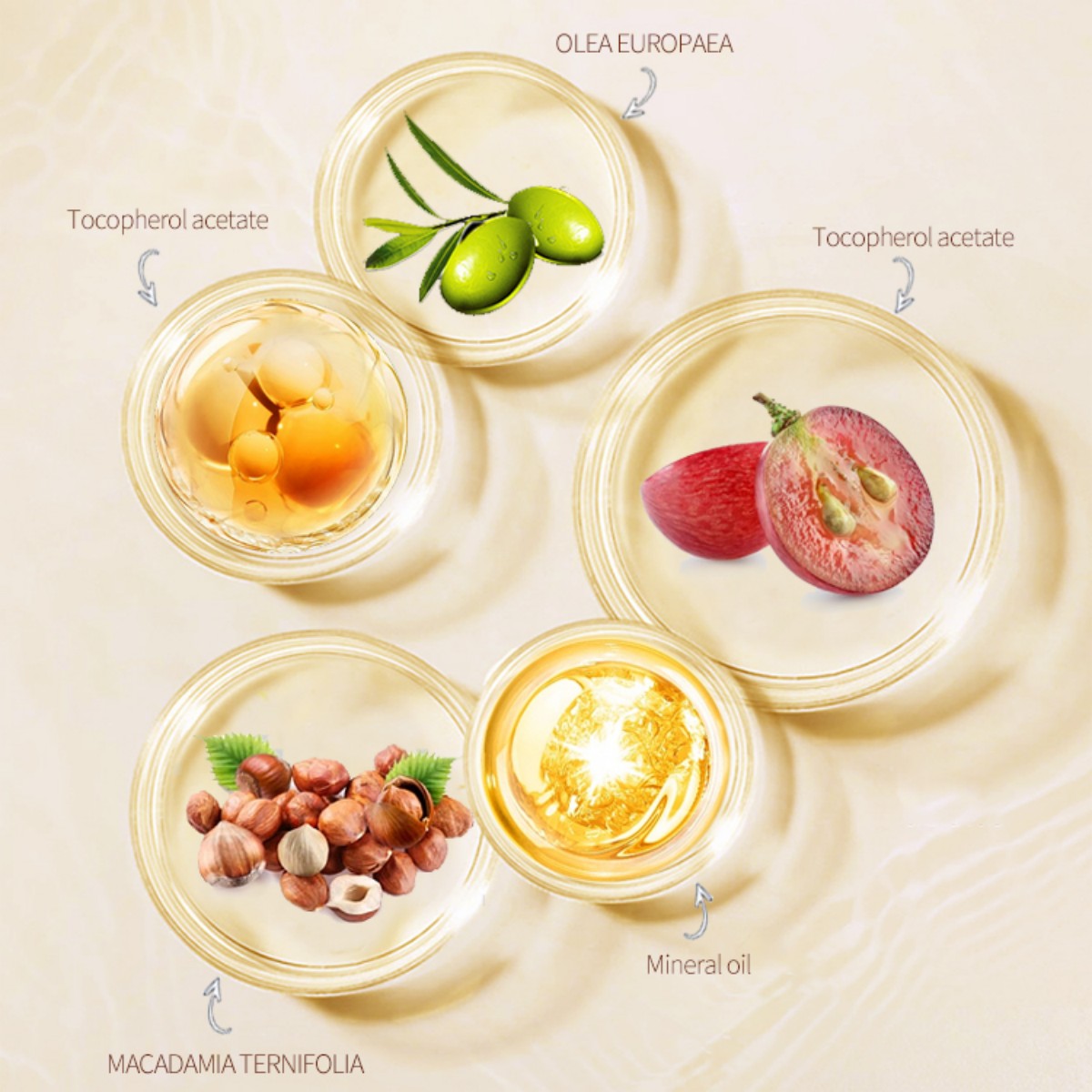 30 pills! Skailie Vitamin C Facial Capsule Essence is a self-owned brand OEM brightening and hydrating hyaluronic acid serum capsule skin care product Item Picture