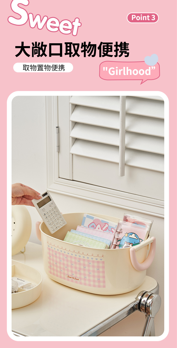 S137-1074 Portable double-layer storage box, large-capacity clothing organization box, storage box, covered storage box detail image 10