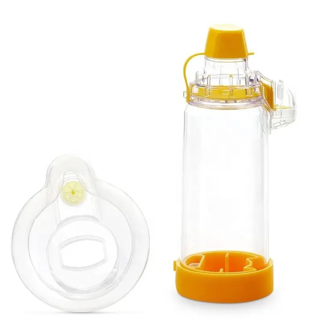 Cross-border handheld inhaler with mask inhaler gasket storage tank aero chamber spacer detail image 2