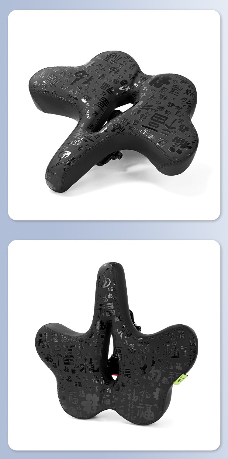 250104 Enlarged and widened saddle, bicycle saddle, mountain bike seat cushion, bicycle seat cushion, bicycle seat cushion bag pic 18