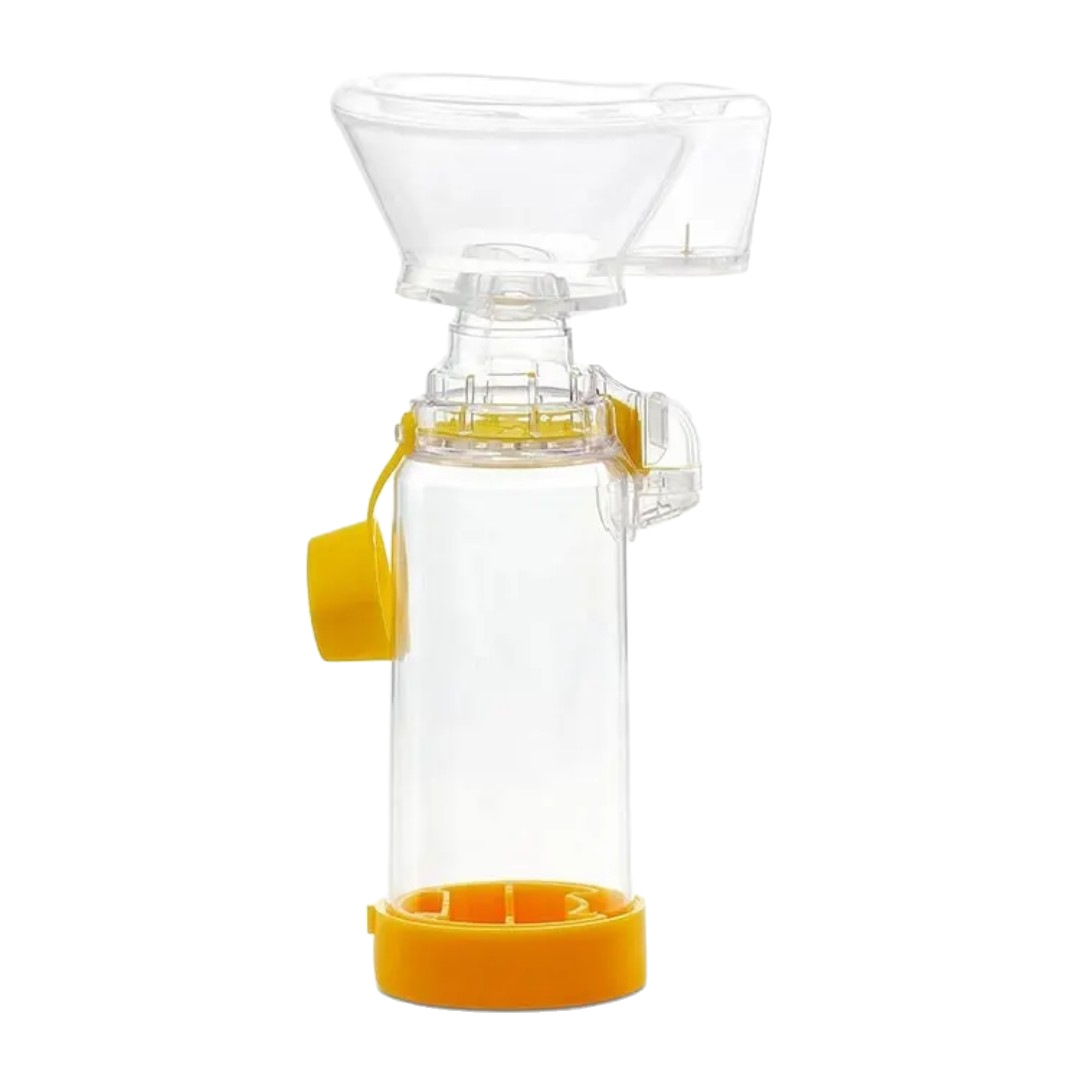 Cross-border handheld inhaler with mask inhaler gasket storage tank aero chamber spacer detail image 5