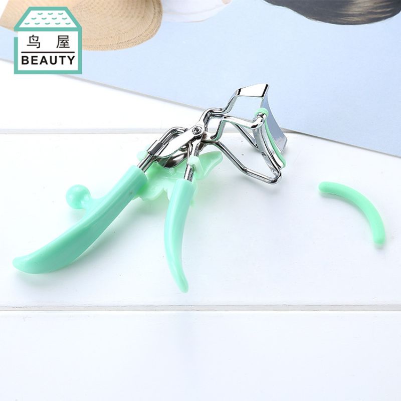 Factory direct sales: Butterfly buckle wide-angle eyelash curler, false eyelash assistant, curling eyelash curler, one-piece consignment N051 Specification image