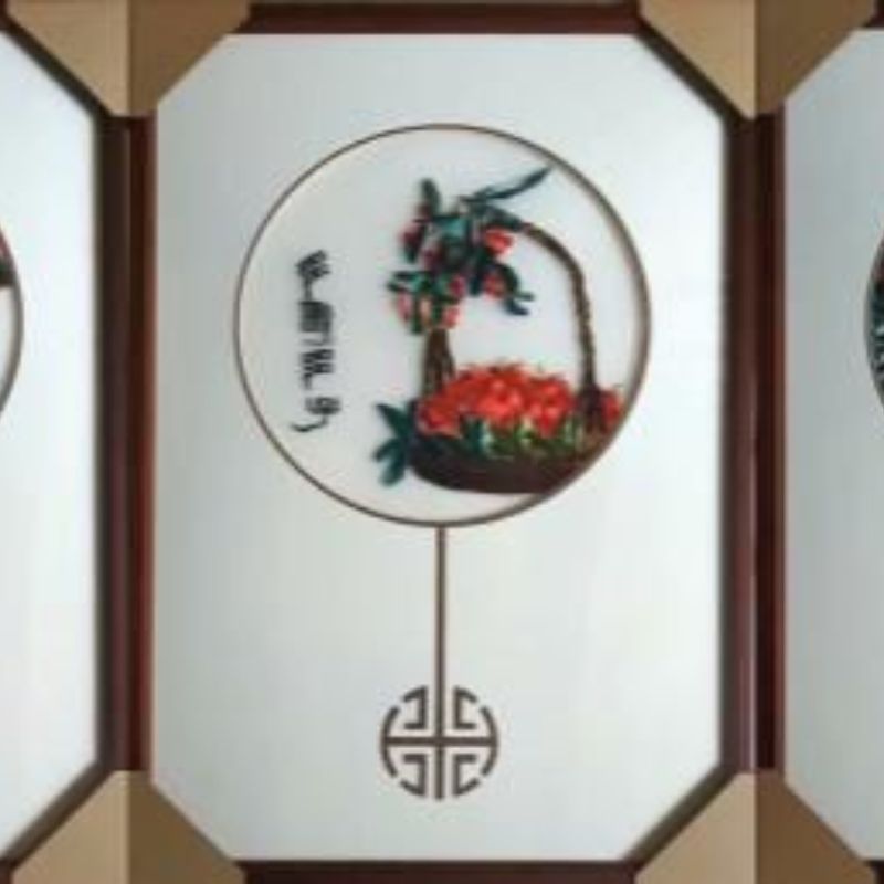 装饰画/挂画/装饰画客厅/客厅画欧式/卷轴细节图