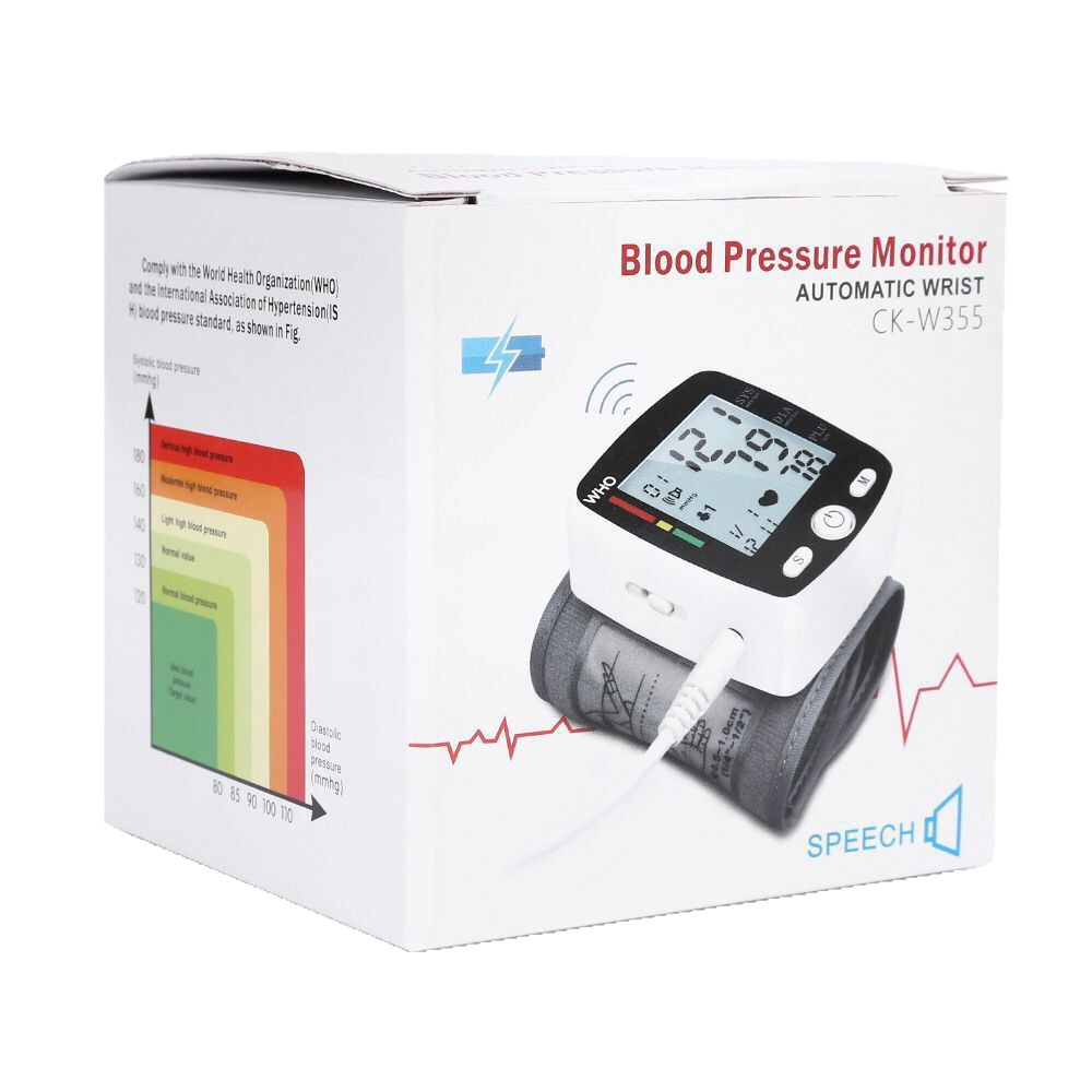 新款血压心率监测智能电子血压计智能语音播报跨境优选亚马逊同款 详情图2