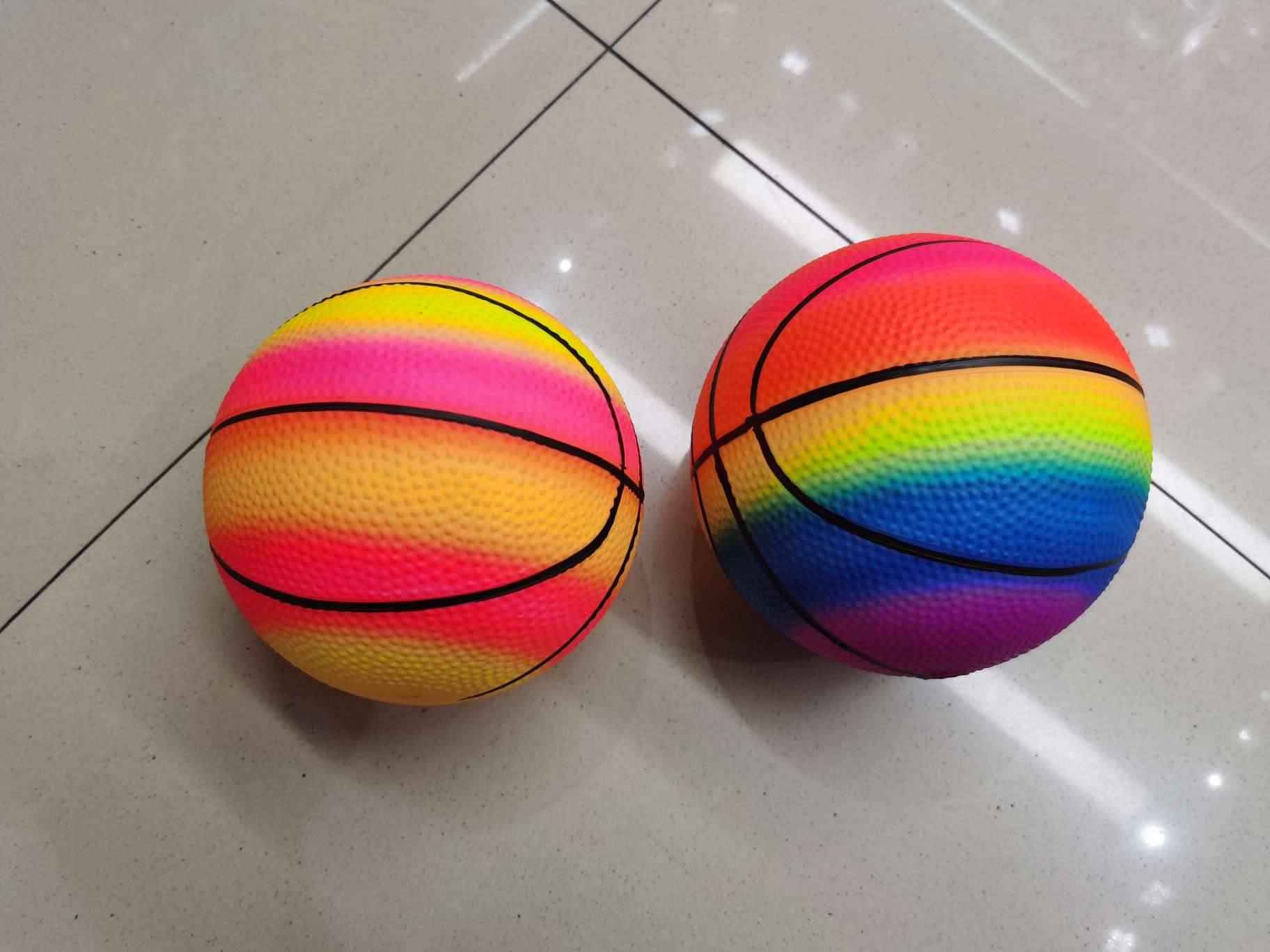 15CM彩虹球系列，环保材质