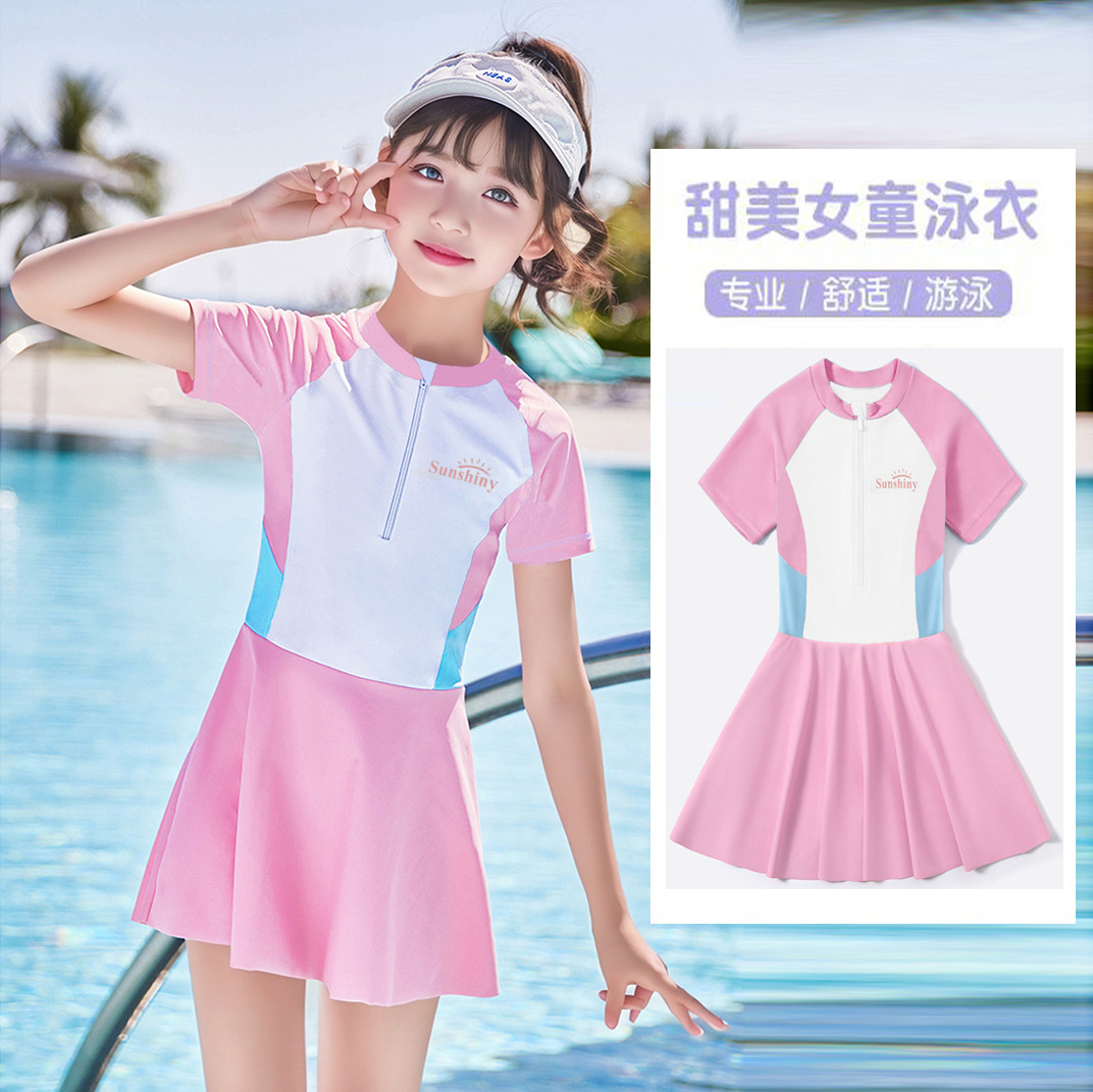 Wholesale of multiple styles of floral one-piece swimming suits for women 1564