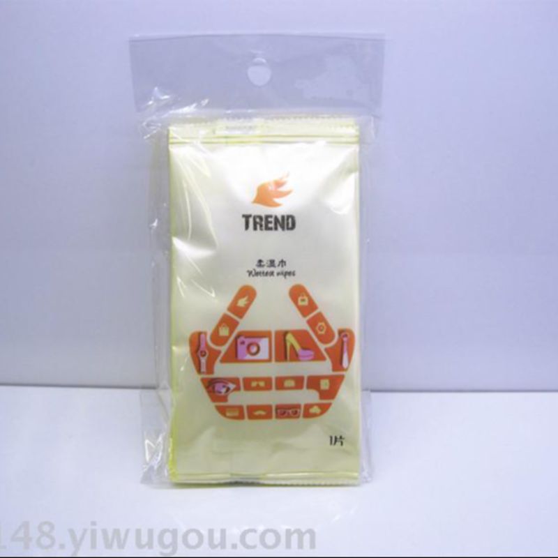 10 pieces of high-quality and fashionable wet wipes for the Flower festival, individually packaged Application Scenario
