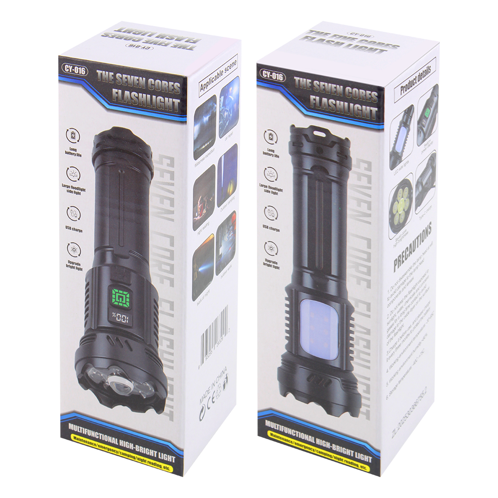 KINSACH Star Source Plastic Rechargeable LED Flashlight Application Scenario