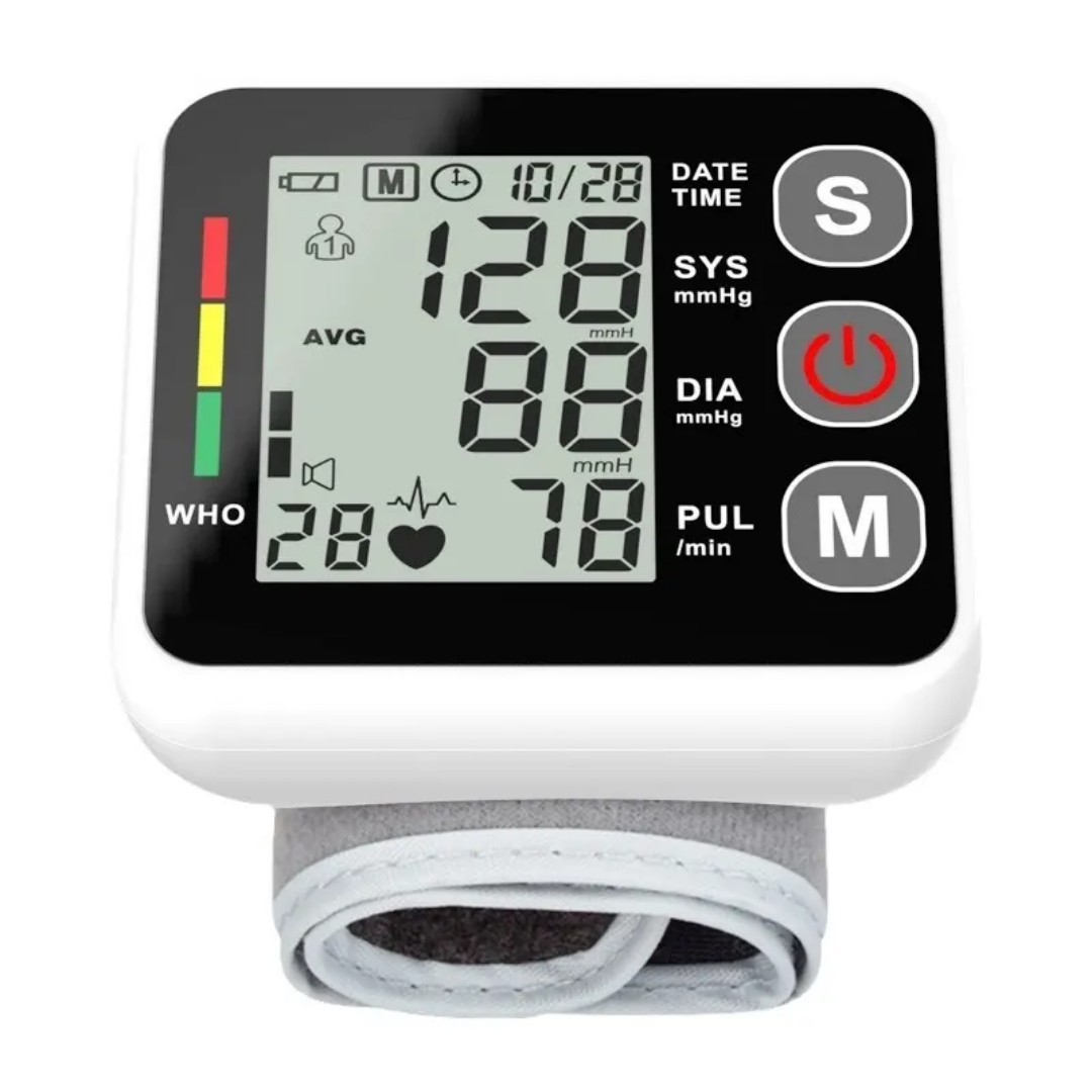 Wrist electronic blood pressure monitor, home fully automatic with voice measurement shell material blood pressure monitor