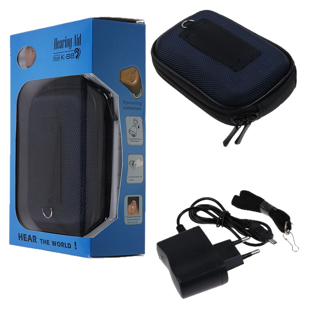 Rechargeable sound amplifier, in-ear sound collection and hearing aid for the elderly, compact hearing aid for the elderly Specification image