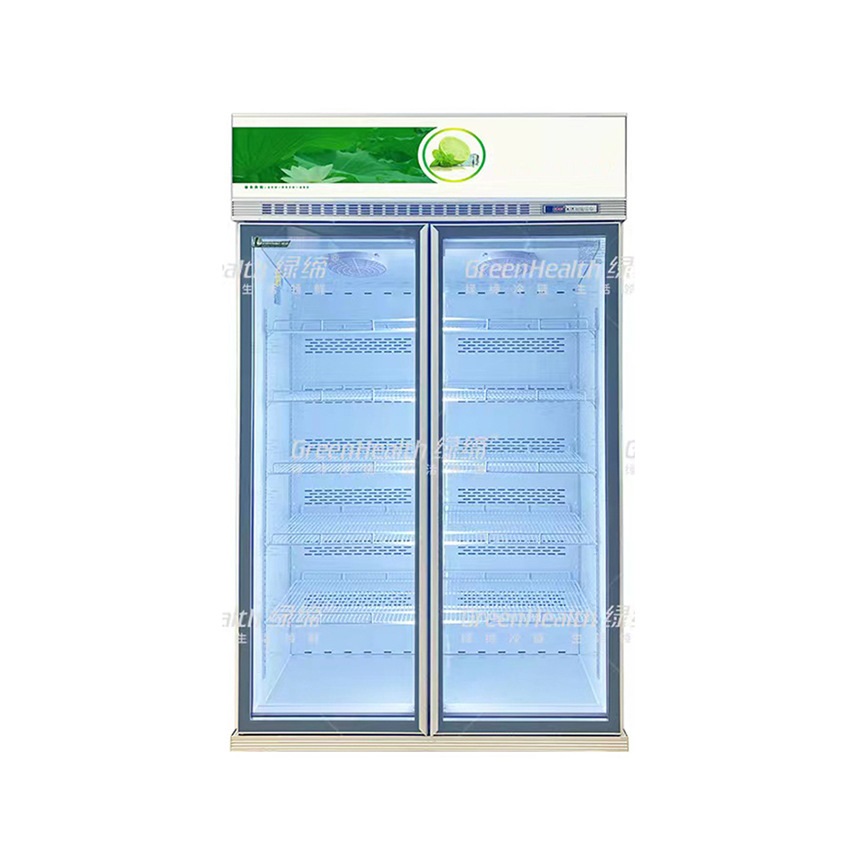 Commercial convenience store supermarket refrigerated beverage and wine DisplayChiller display cabinet Application Scenario