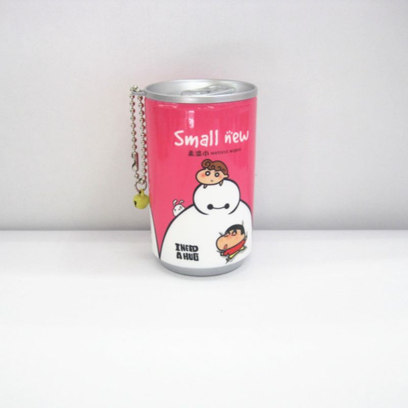 Big White Cartoon Series 30-piece canned mini cola pull-out wet wipes Application Scenario